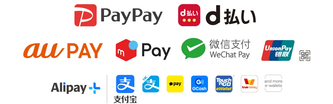 対応QRコード決済